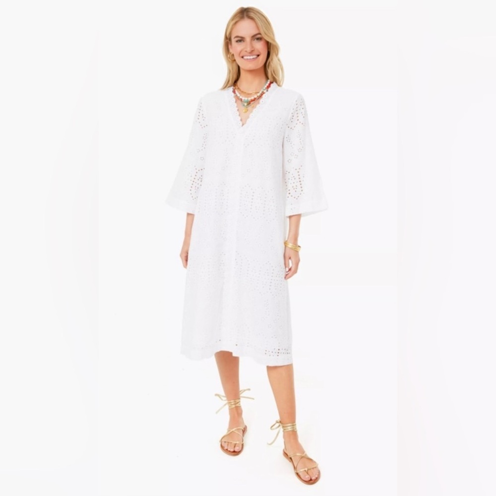 Tuckernuck Provincial Eyelet Cote D’Azur Caftan